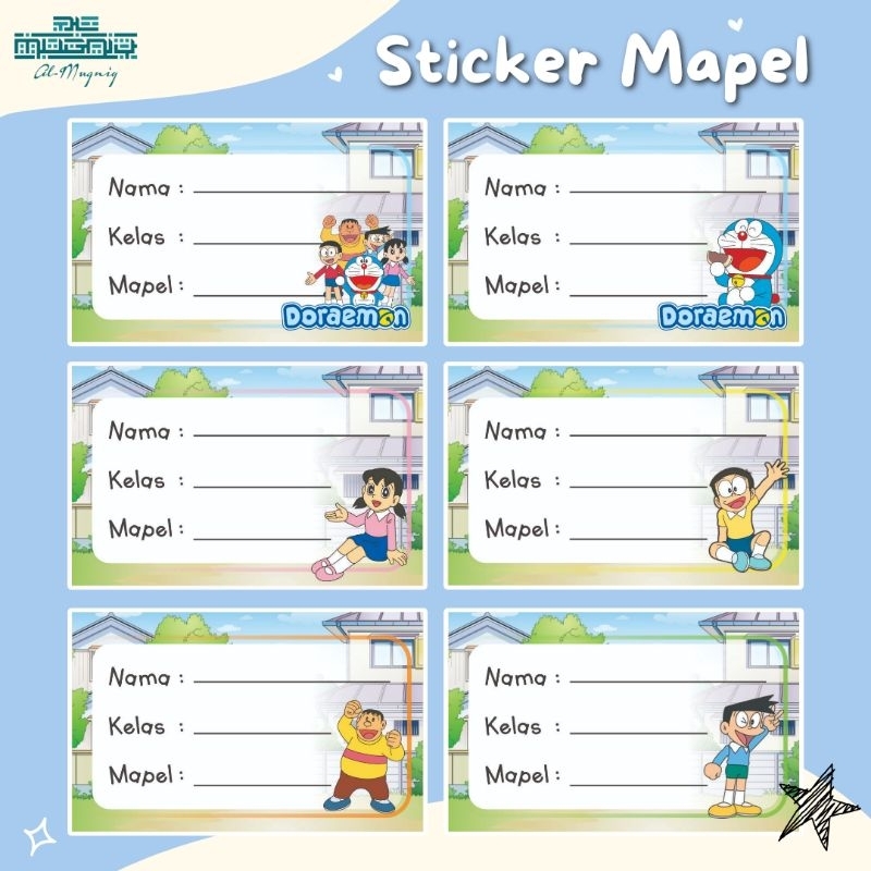 

Sticker Mapel Lucu - isi 20 pcs | MURAH | SD, SMP, SMA