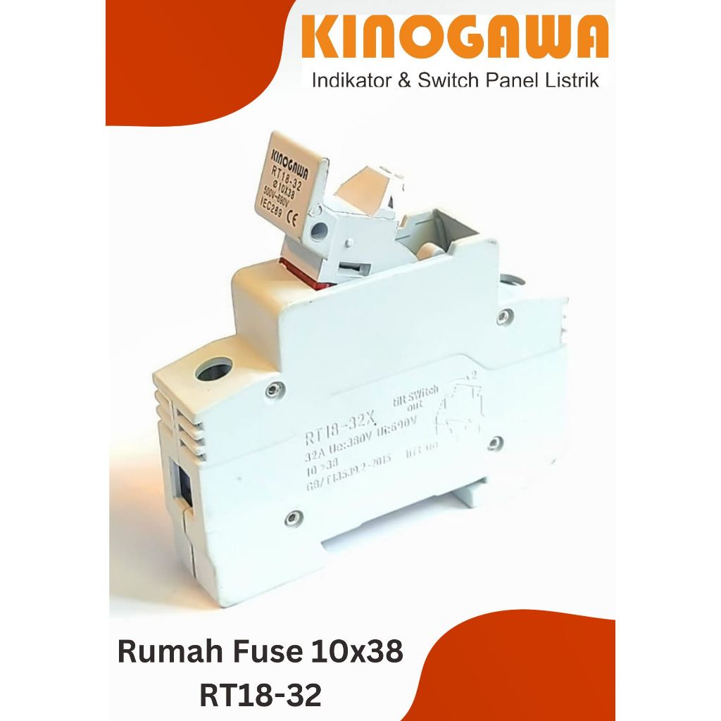 Fuse Holder - Rumah Fuse 10x38