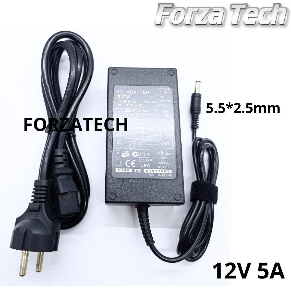 NEW Adaptor Casan Charger 12V 5A HP Omnibook 300, 400, 425, 500, 600, 600C, 600CT, 800, 800CT, 2000,