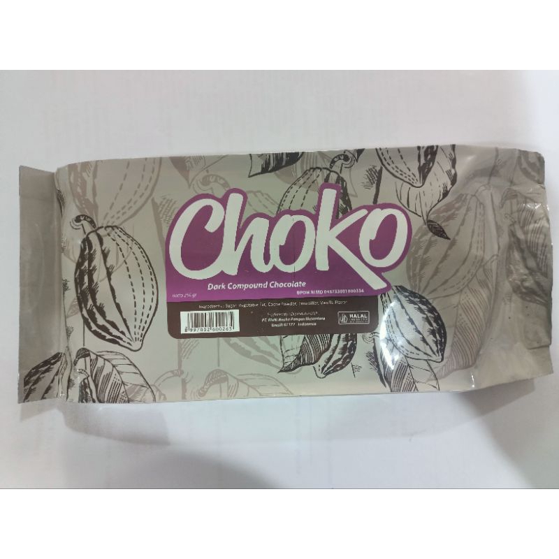 

CHOKO DARK COMPOUND 250GR