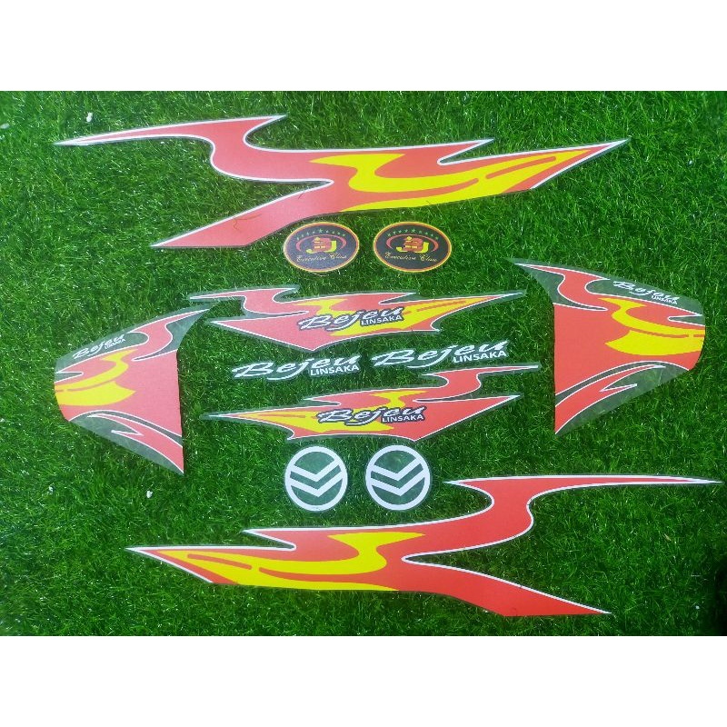 Striping transparan Vario New BEJEU livery bus