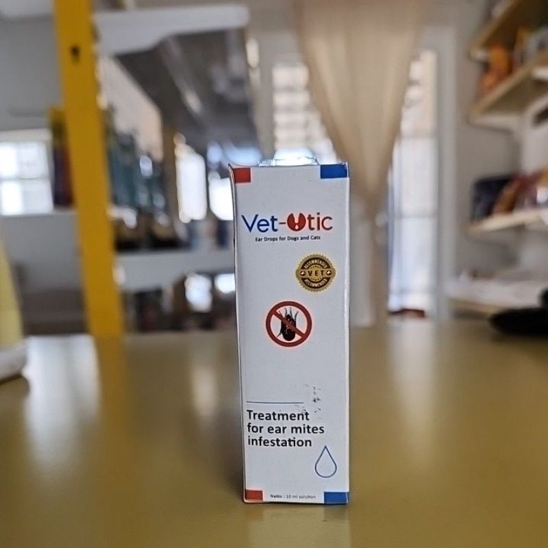 Vet-otic ear drops for dog an cat
