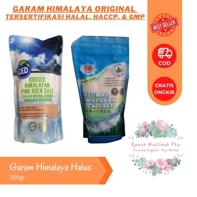 

Natural Himalayan Rock Salt (500gr)