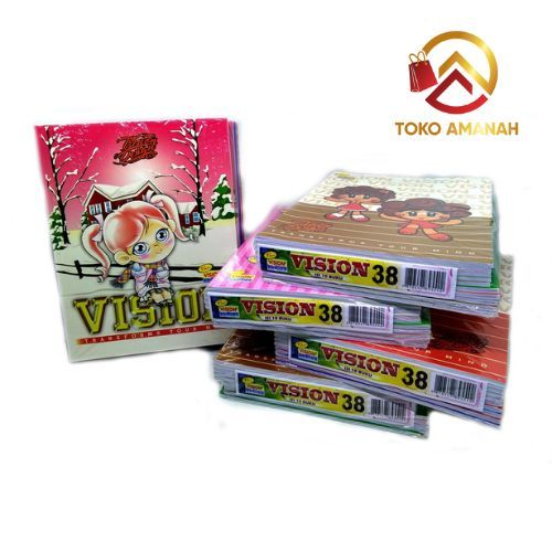 

Buku Tulis Vision 38 (1 PAK isi 10 buku)