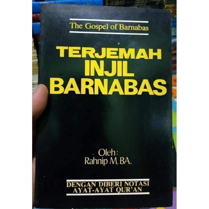 TERJEMAH INJIL BARNABAS, Karya Rahnip M. B.A