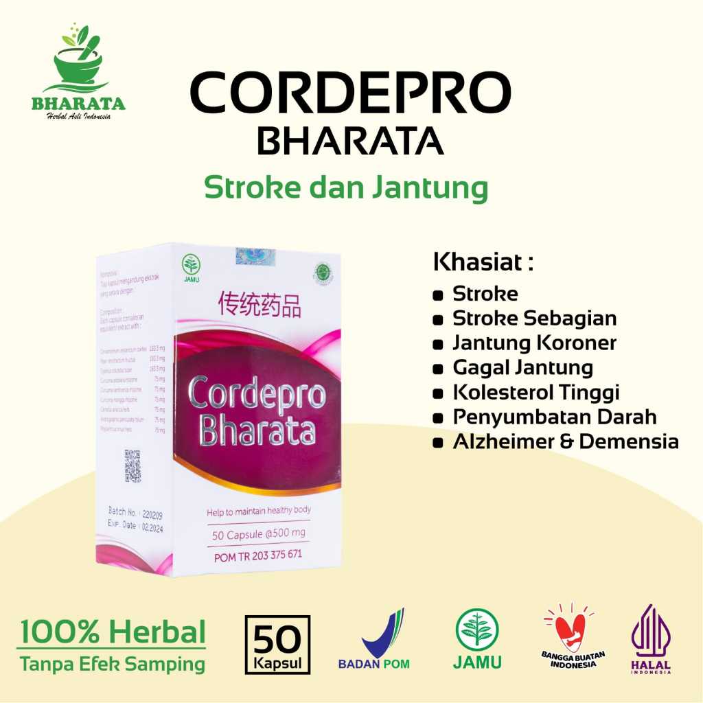 Cngkang Kpsul Cordepro Bharata