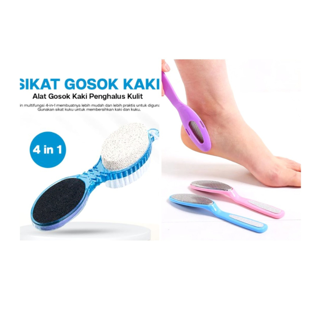 ALAT GOSOK PARUTAN TUMIT KAKI AMPLAS PENGHALUS KULIT KAKI KAPALAN PECAH PECAH
