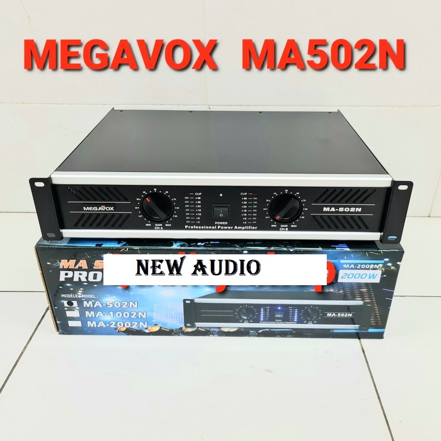 power amplifier megavox ma502 ma 502 original