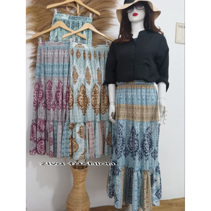 ROK TUTU MOTIF BATIK ,, ROK PREMIUM