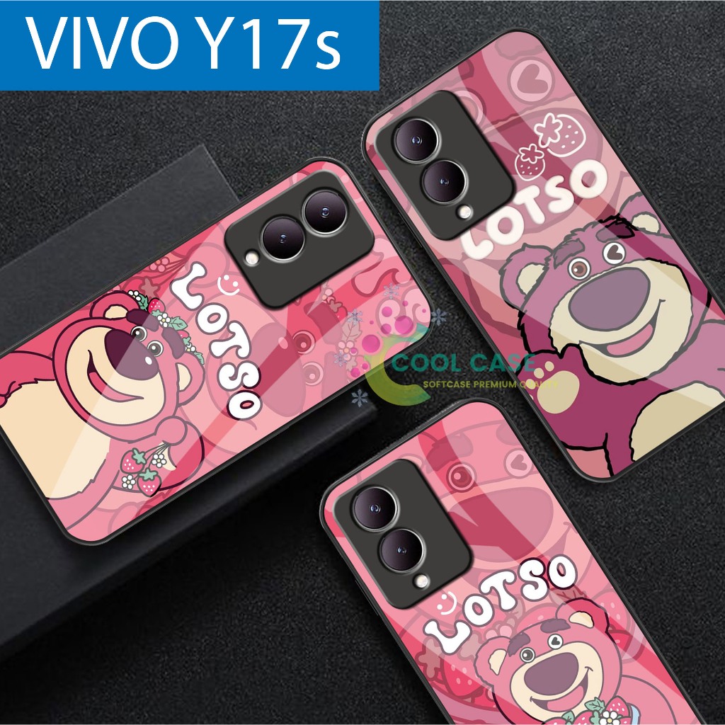 Softcase Glass Case Vivo Y17s Terbaru Motif Lotso [CK78] - Casing Handphone Vivo Y17s Terbaru 2023