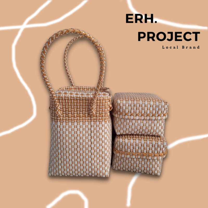 TAS SET KEBEN JALI ISI 2 PREMIUM  (TERMASUK BESEK BAMBU)