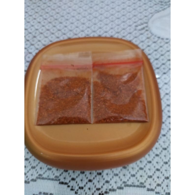 

cabe merah pedas bumbu tambahan baso aci/boci