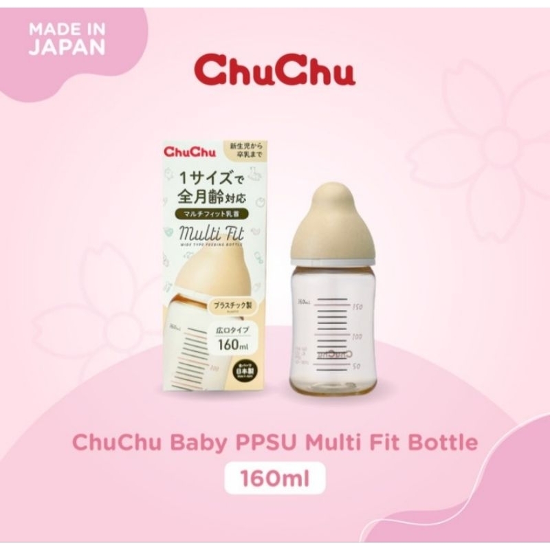 ChuChu Baby PPSU Bottle Wideneck Type - Botol Susu Wideneck ChuChu Baby