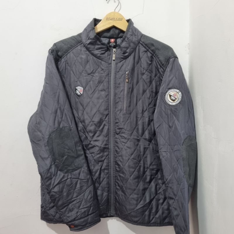 Jacket Outdoor Down Bulu Angsa Moncross Switzerland Size XL