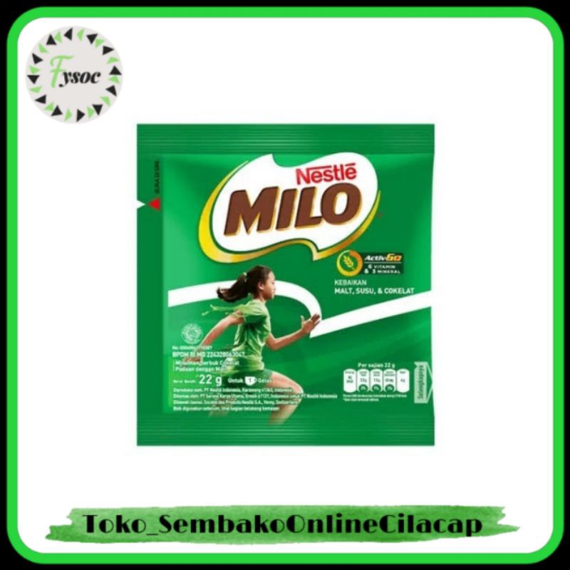 

MILO ACTIVE-GO ( 22 GR X 1 SACHET )