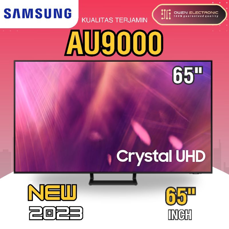 SAMSUNG 65AU9000 CRYSTAL UHD 4K 65 AU9000 UA65AU9000 UA65AU9000KXXD