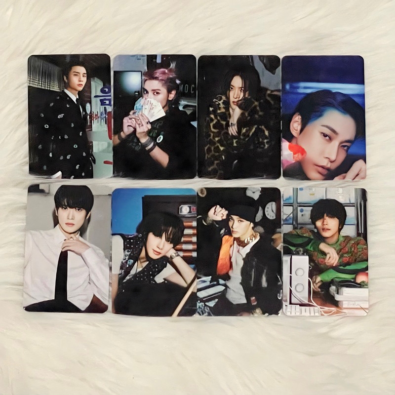 PC Photocard Fact Check Konsep QR Ver. Version Johnny Taeyong Yuta Doyoung Jaehyun Jungwoo Mark Haec