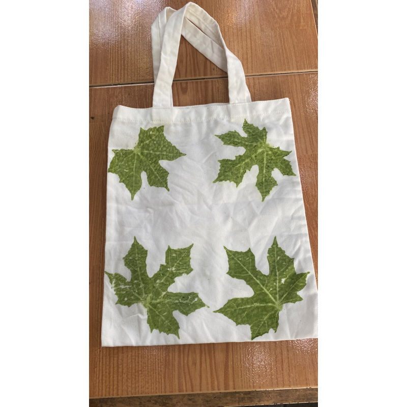 Tote Bag Ecoprint