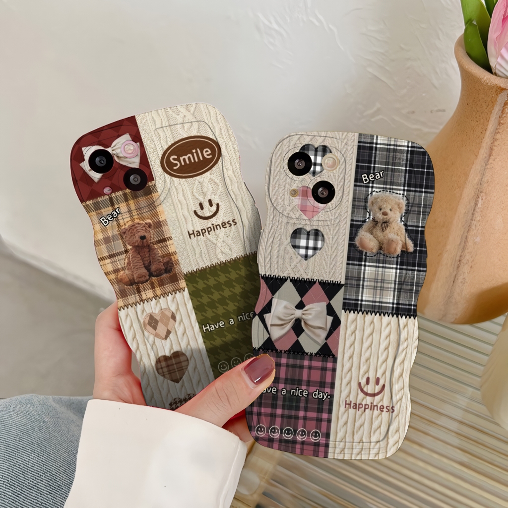 Softcase Gelombang For Iphone 6 6+ 7/8 7+/8+ XR X/XS XS MAX 11 11PRO 11 PROMAX 12 12MINI 12PRO 12PRO