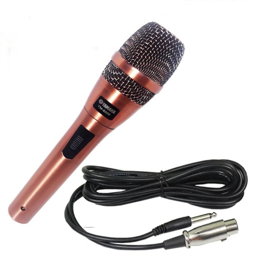 Mic Yamaha Microphone Kabel YM 8800 Super Body Besi Plus koper