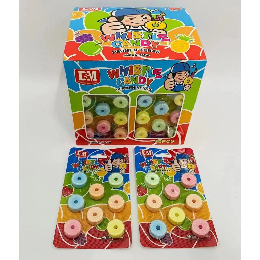 

PERMEN KERAS WHISLE FREE MOBIL 1 BOX ISI 30PC / PERMEN KERAS WHISTLE CANDY ISI 30PC
