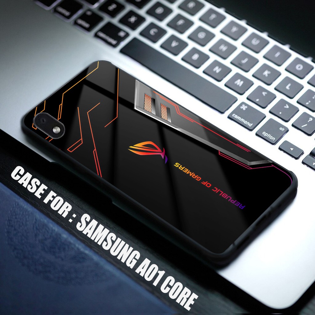 CASE Samsung A01 CORE TERBARU Motif [rog] TERLARIS CASING Samsung A01 CORE TERBARU SOFTCASE Samsung 