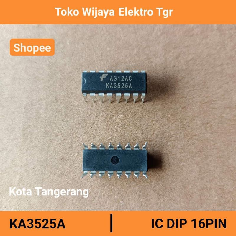 Mesin Las Sparepart | KA3525A IC Dip 16 Pin IC Pwm Mesin Las