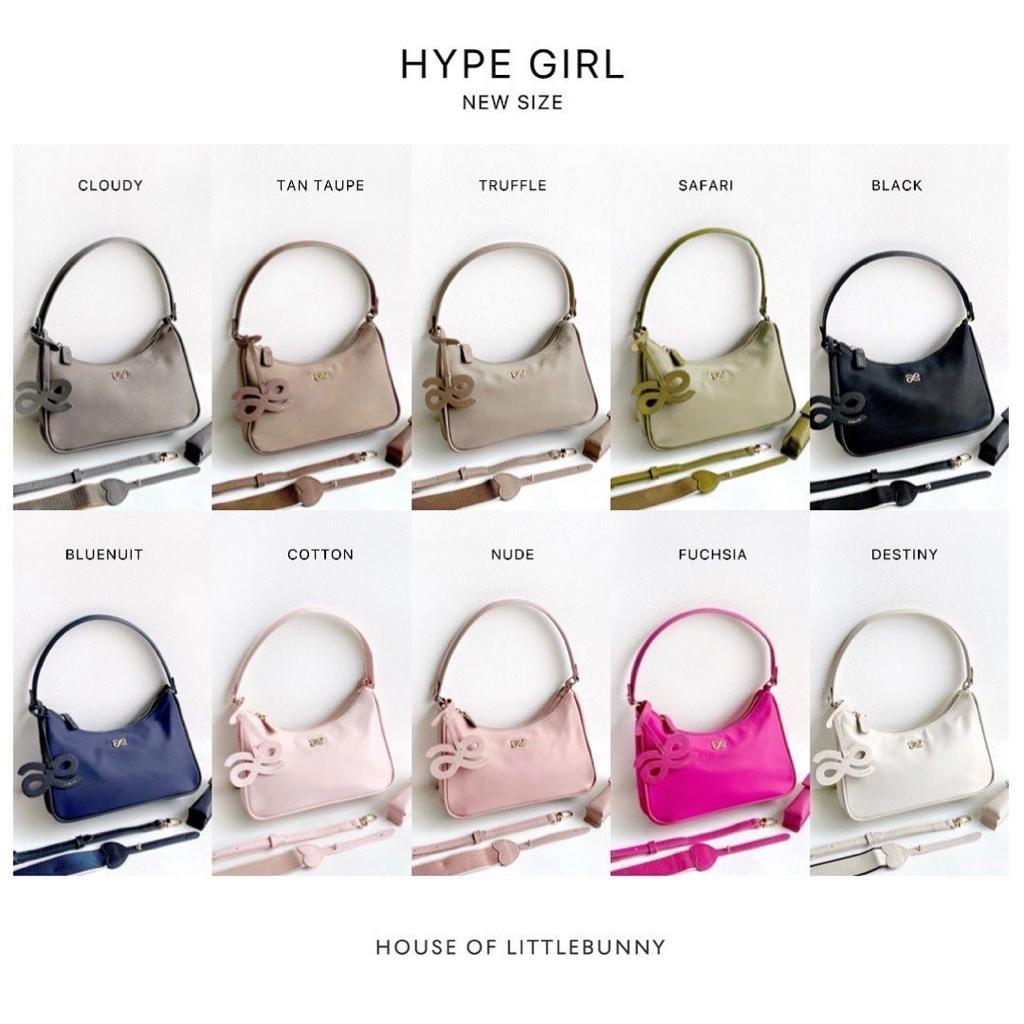 [READY STOCK] HYPE GIRL NYLON PU LEATHER KULIT SINTETIS ASLI ORIGINAL HOUSE OF SLINGBAG LITTLE BUNNY