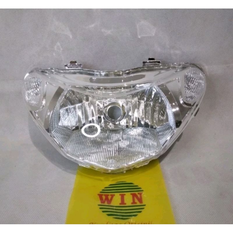 reflektor lampu depan mio smile 2008 merk win
