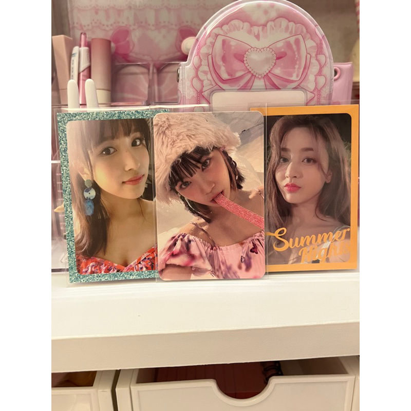 [READY] candy chaewon chae bundle lesserafim photocard antifragile sourbelt permen twice jihyo mina 