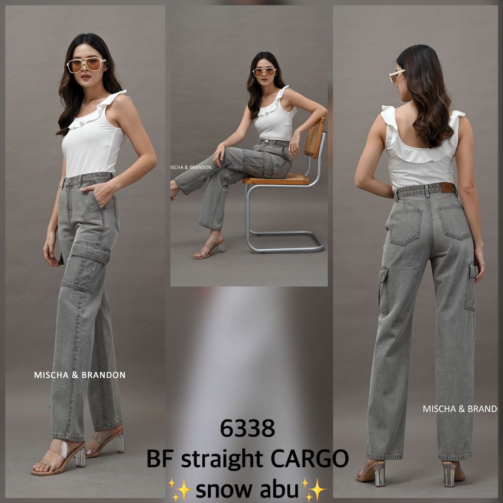 Celana jeans cargo mischa brandon import