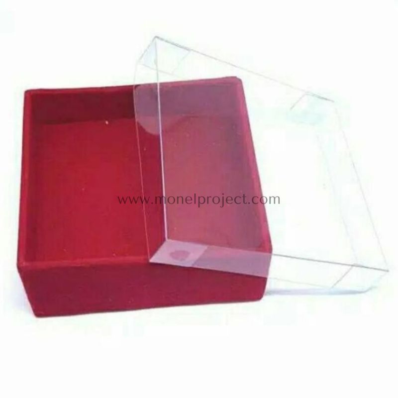 BOX KOTAK TUTUP MIKA TEMPAT ACCESSORIES GELANG