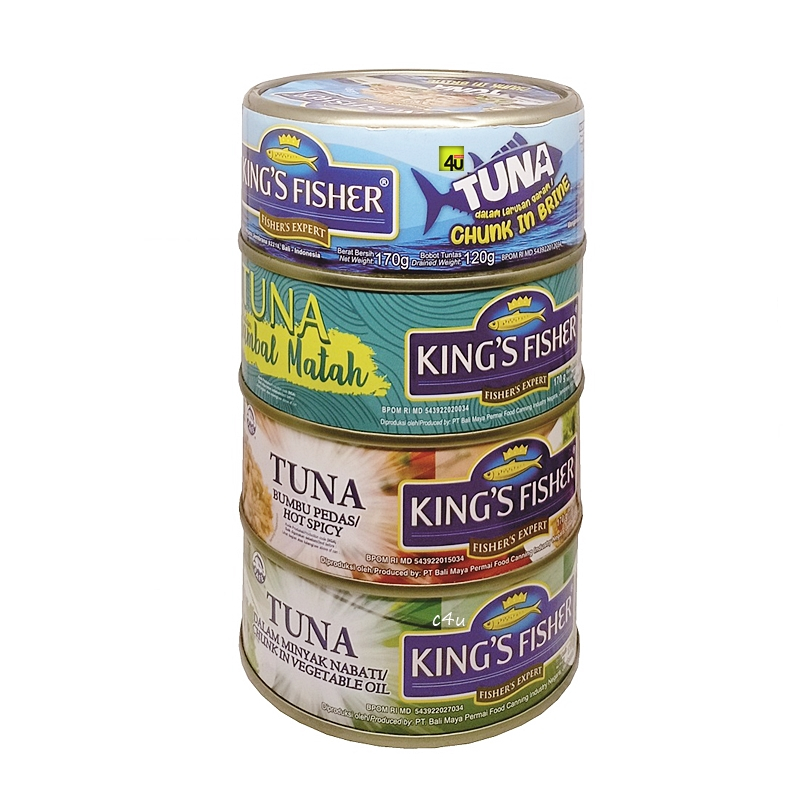 

King's Fisher - TUNA Siap Saji - 1 Kaleng Kecil
