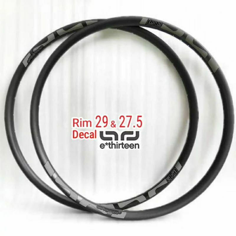Velg 29 rims 27.5 decal e13 ethirteen lebar 3.5cm 32 hole rims enduro downhill