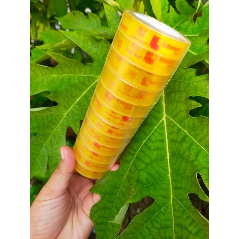 

Isolasi kecil bening 1/2 x 25 yard Nachi Tebal