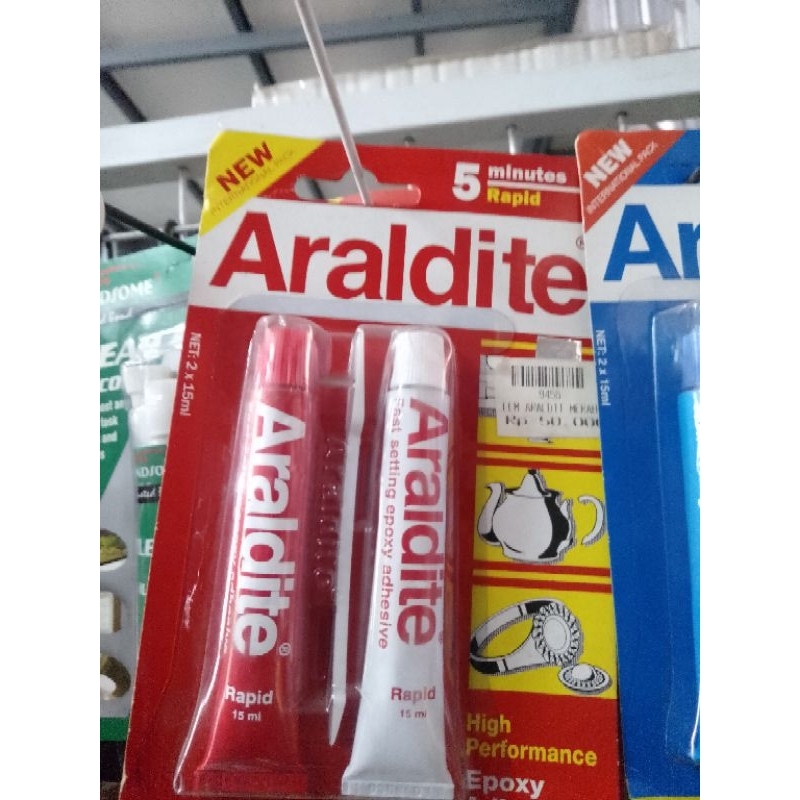 

Lem Araldit Merah 35 Gram.