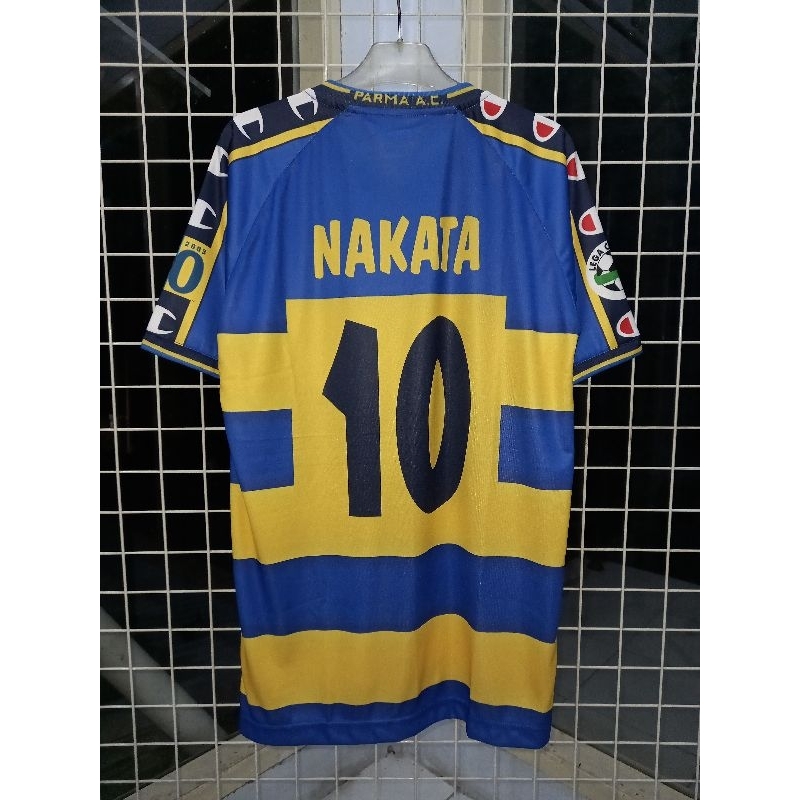 JERSEY RETRO PARMA FC HOME 2001/2002 NNS NAKATA 10
