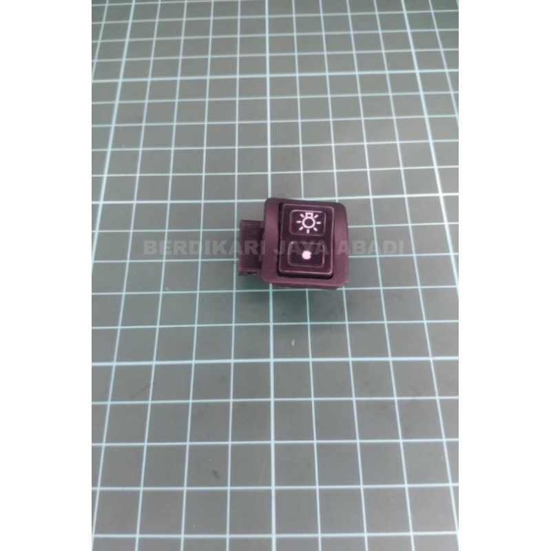 TOMBOL LAMPU SWITCH UNIT LIGHTING SAKLAR KNOP ON OFF SEPEDA MOTOR  SUZUKI SMASH SHOGUN 125