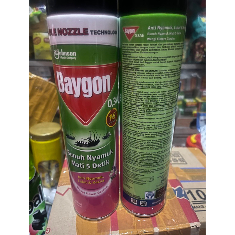 Baygon semprot flower  garden 450ml