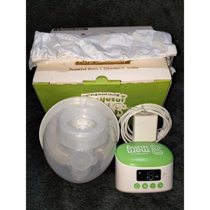 MOM UUNG HANDSFREE BREASTPUMP ELECTRIC / MOMUUNG HANDSFREE / PRELOVED LIKE A NEW MOM UUNG HANDSFREE 
