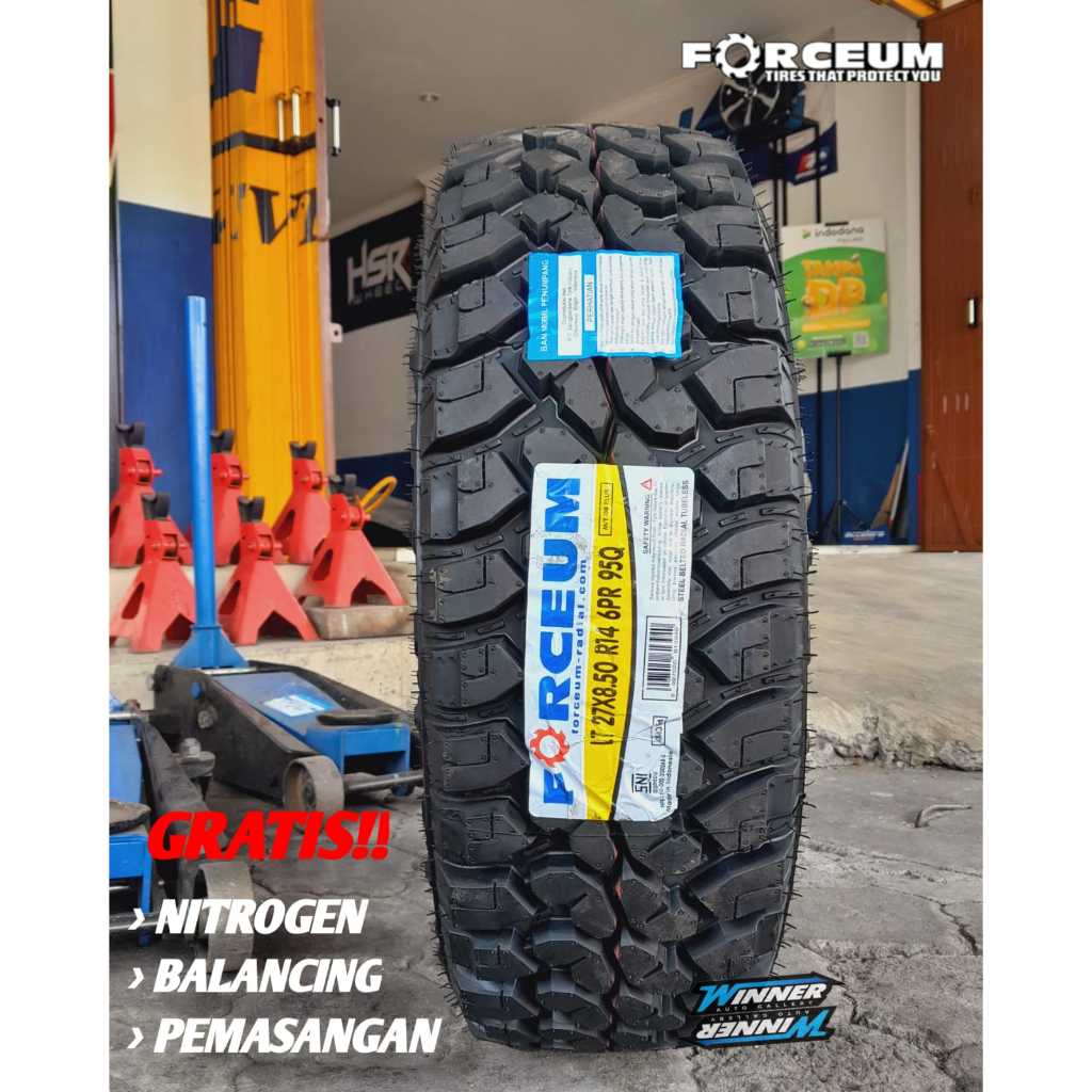 Ban Mobil Catok/Pacul 27X8,5 R14 Forceum MT Murah