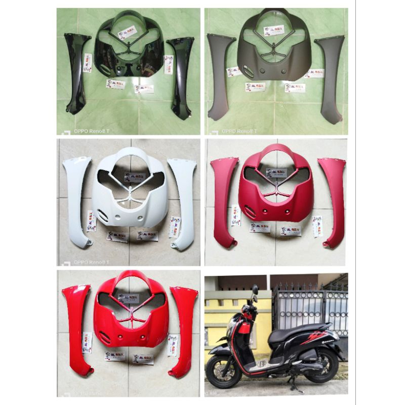 paket body depan SCOOPY fi ESP 2017-2018-2019 tameng sayap SCOOPY donat