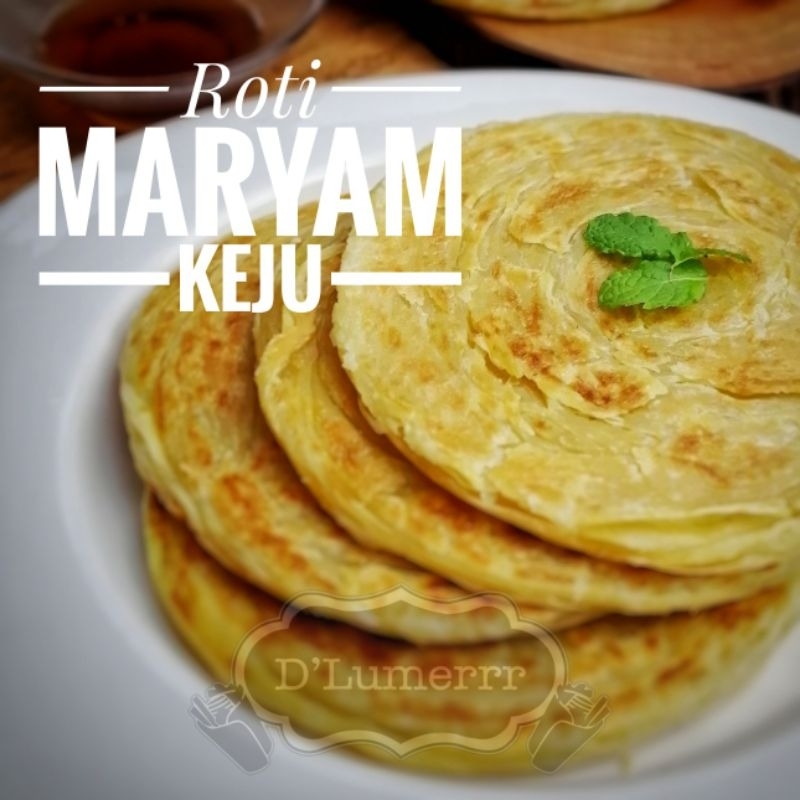 

Roti Maryam Keju Jumbo Cane Canai isi 5 pcs