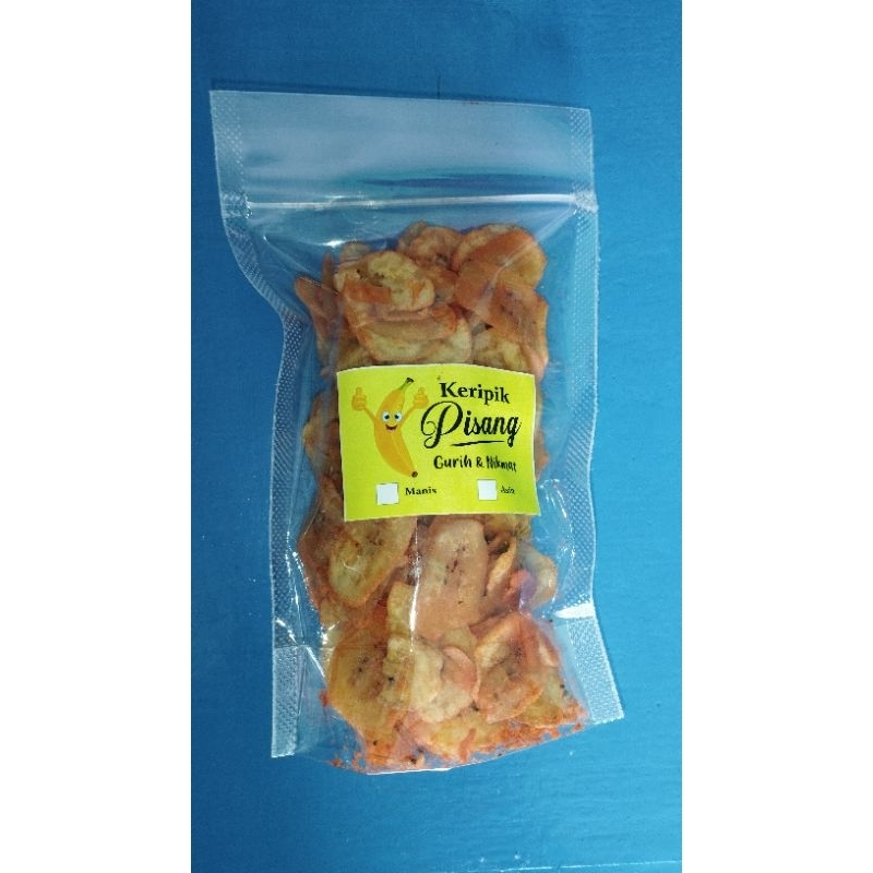 

KERIPIK PISANG BALADO 100