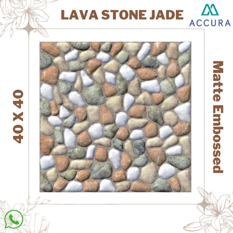 Keramik Lantai 40x40 Accura Lavastone | Keramik Lantai Kasar | keramik Dinding