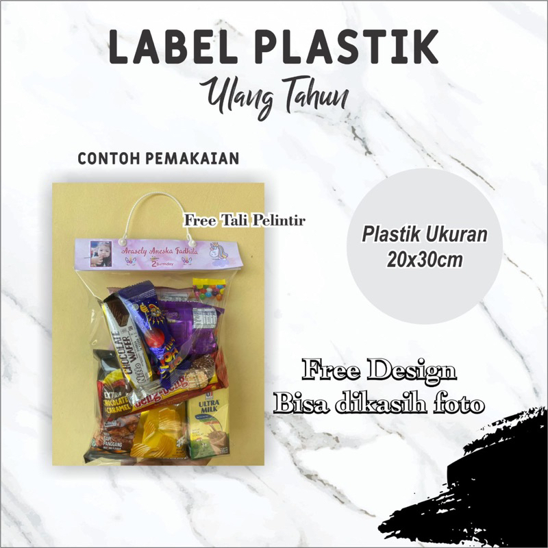 

PLASTIK SNACK ULANG TAHUN TALI PELINTIR