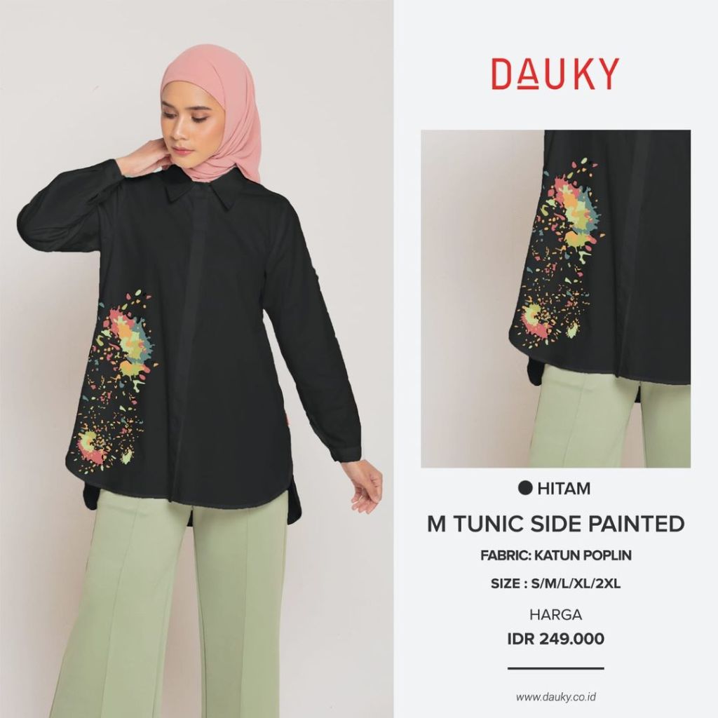 DAUKY M TUNIC SIDE PAINTED/ M TUNIC DAUKY/ DAUKY FASHION