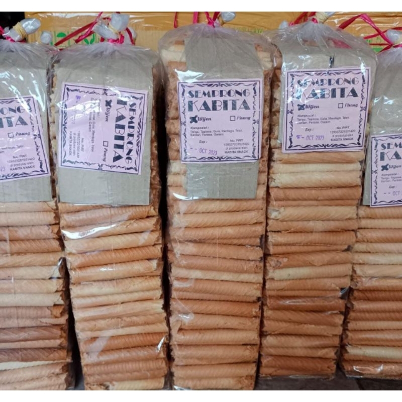 

makanan semprong wijen