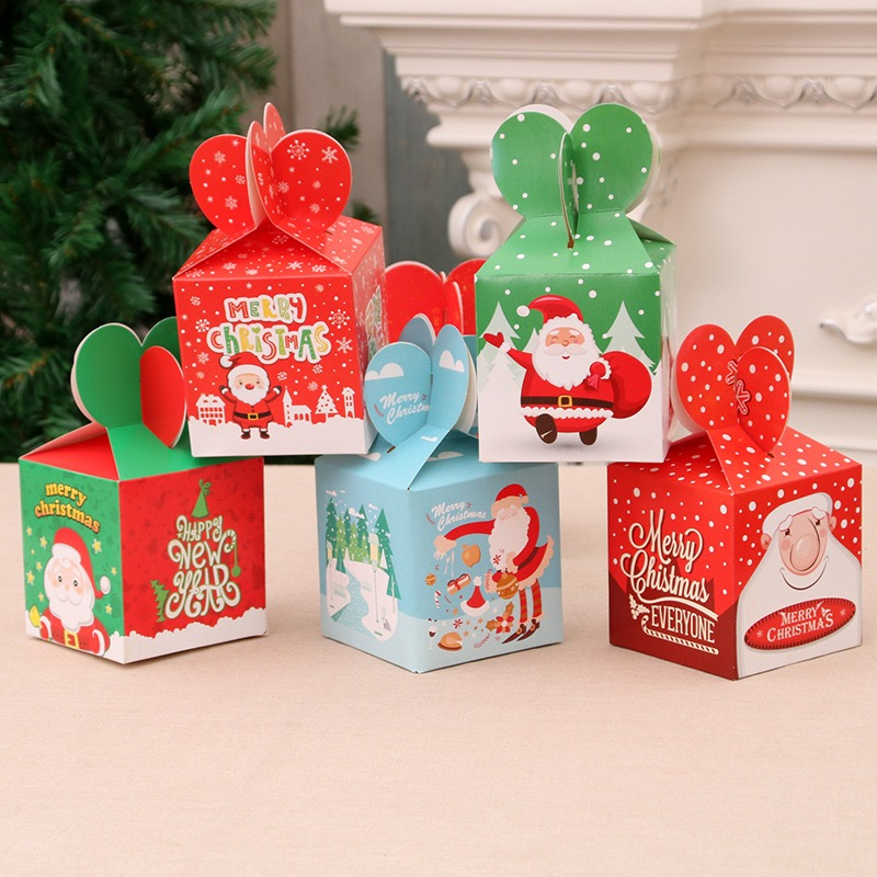 

5pcs Bunny Bag Christmas / Plastik Souvenir Xmas / Box Souvenir Xmas