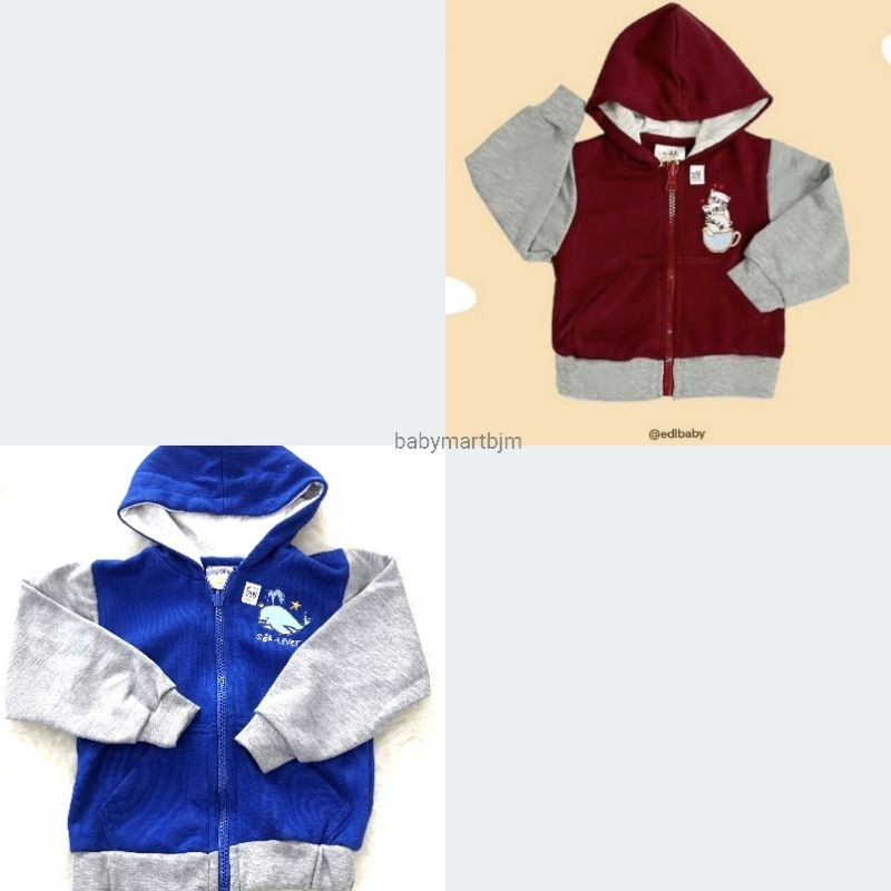 EDL BABY JACKET / HOODIE BAYI 0-12MONTH